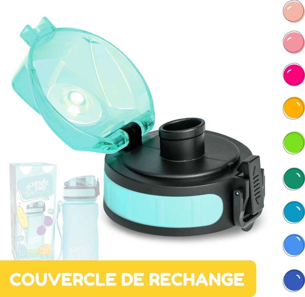 Schmatzfatz Bouchon de Remplacement pour Gourde Sport, Image du produit 