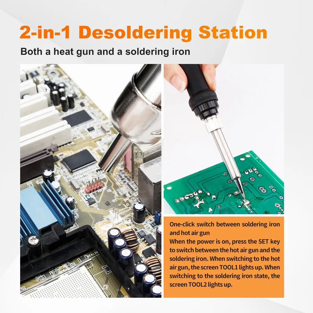 Station de soudage LCD 700W 220V - Poste à souder réglable Modèle X7