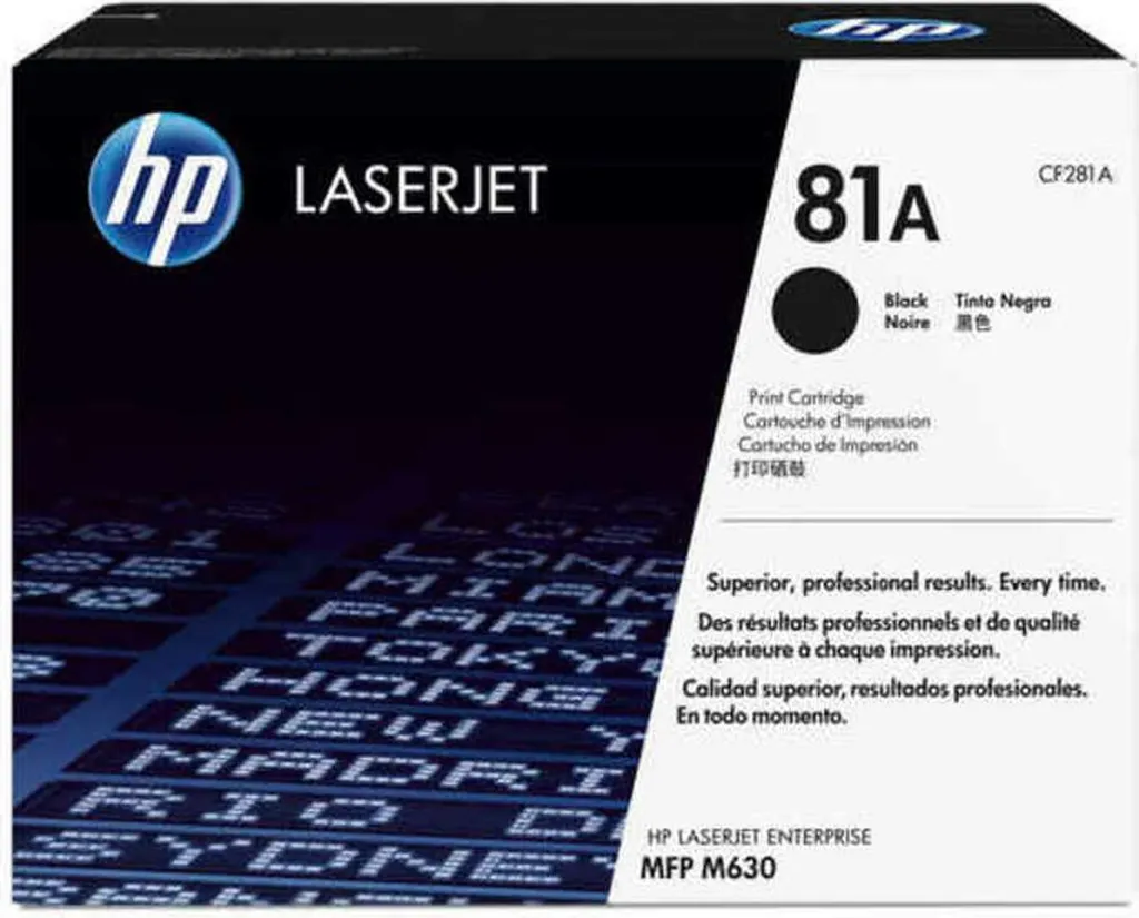 Toner HP 81A noir original : fini les fuites et impressions ratées