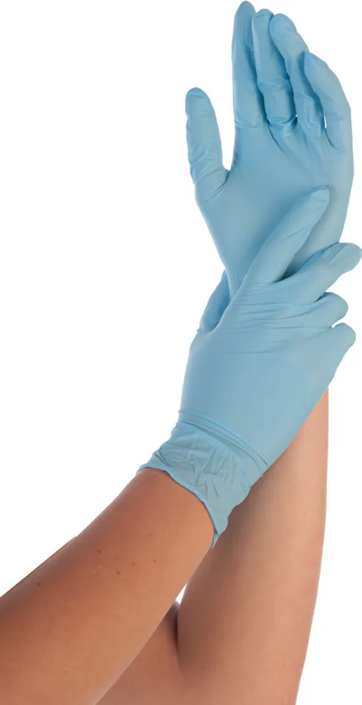 Hygostar 27001 Nitrile Safe Premium XL - Stock 100 Guanti Blu