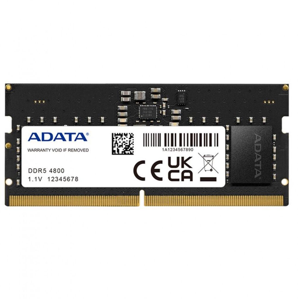 ADATA AD5S480032G-S - 32 GB - 1 x 32 GB - DDR5 - 4800 MHz - 262-pin SO-DIMM