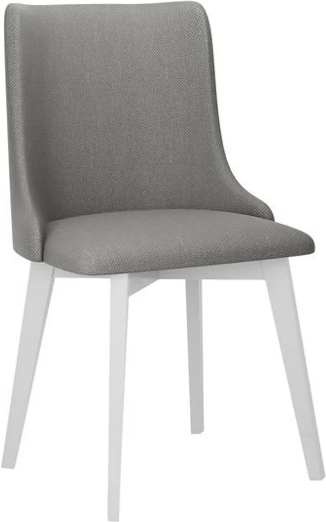 Offerta Sedia AFTON 9 Imbottita Cucina | Bianco Grigio | Prezzo Top