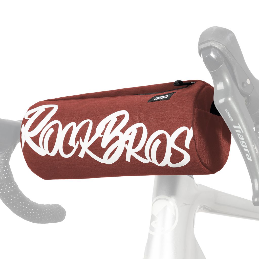 ROCKBROS Fahrradtasche Abnehmbare Multifunktion Lenkertasche Polyester MTB 2L Ziegelrot