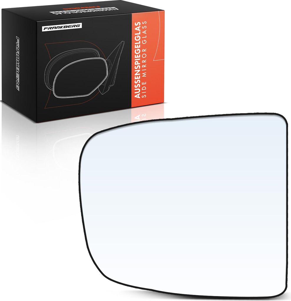 Frankberg 1x Spiegelglas Außenspiegel links für Iveco Daily IV Kasten Bus Pritsche/Fahrgestell 2006-2011