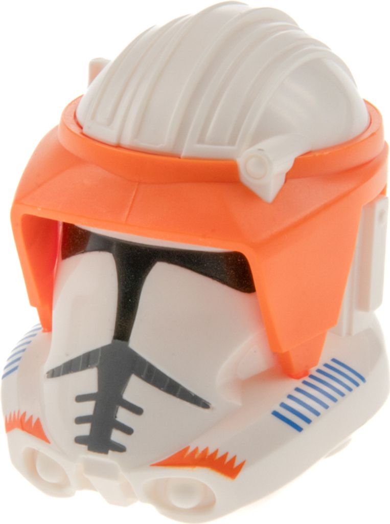 1x Lego Large Figure Kopf Star Wars Commander Cody weiß Produktbild 