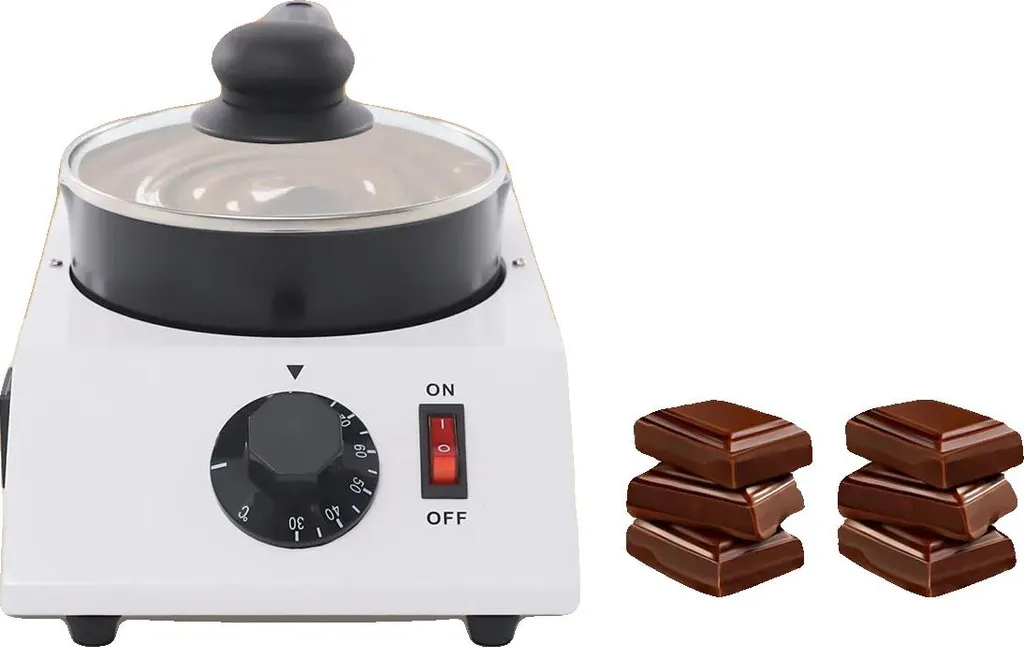 Fondoir à chocolat anti-adhésif 40W avec technologie basse énergie
