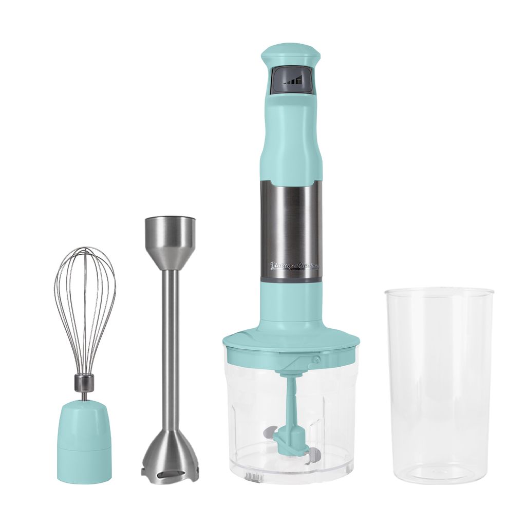 Retro blender ręczny 3w1 Vintage Cuisine Miętowy Zdjęcie produktu 