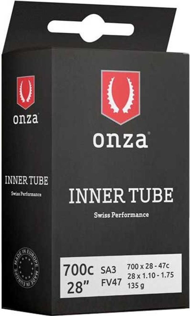Onza Pneus Tube SA3, 700x28-47C, 0.9mm, Presta FV47mm, Image du produit 