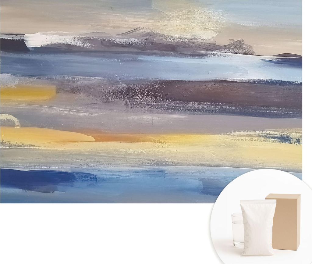 Fototapete - Wandbilder für Wohnzimmer - 104x70 cm - Dekorative Wandfolie - Modernes Design für Wanddekoration - Tapeten für Innenräume - Fried...