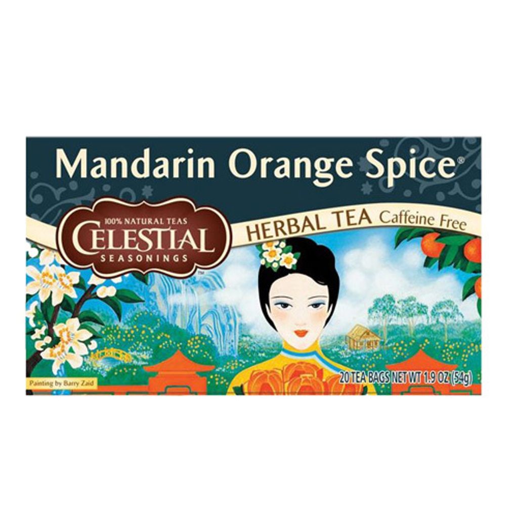 Celestial Seasonings - Mandarin Orange Herbal Tea - 20 Produktbild 