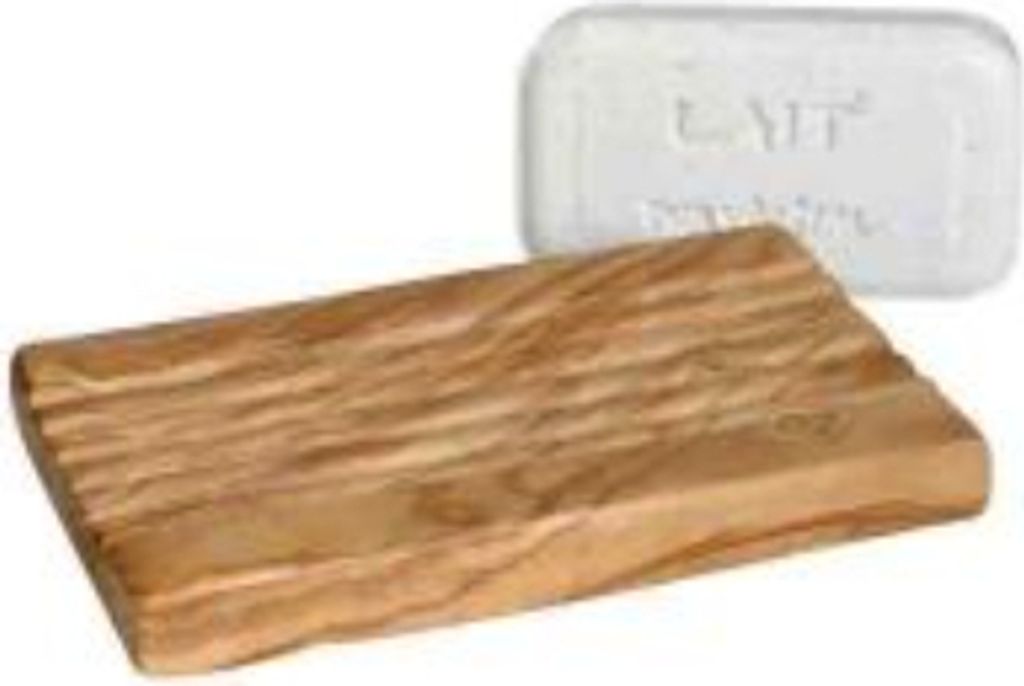 Seifenablage mit Rillen und mit Pads auf der Unterseite rutschfest und bruchfest