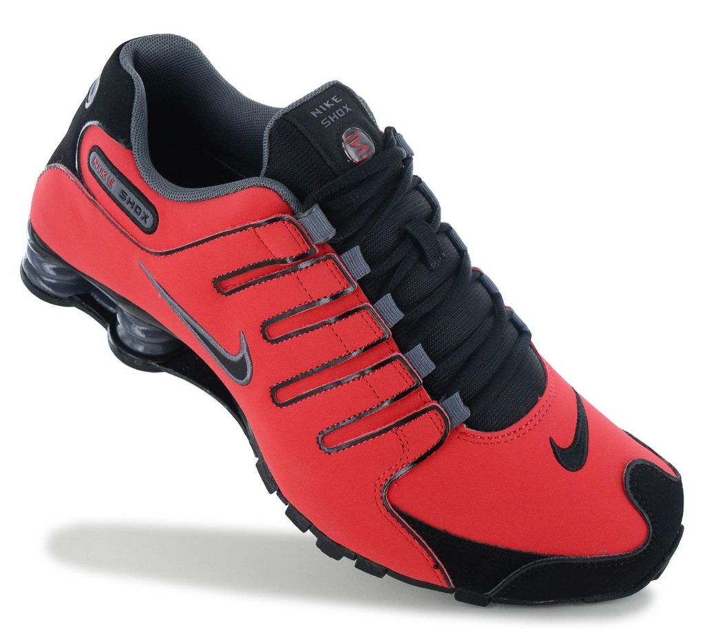 Nike Shox NZ - Zapatillas para hombre, color rojo, modelo Imagen del producto 