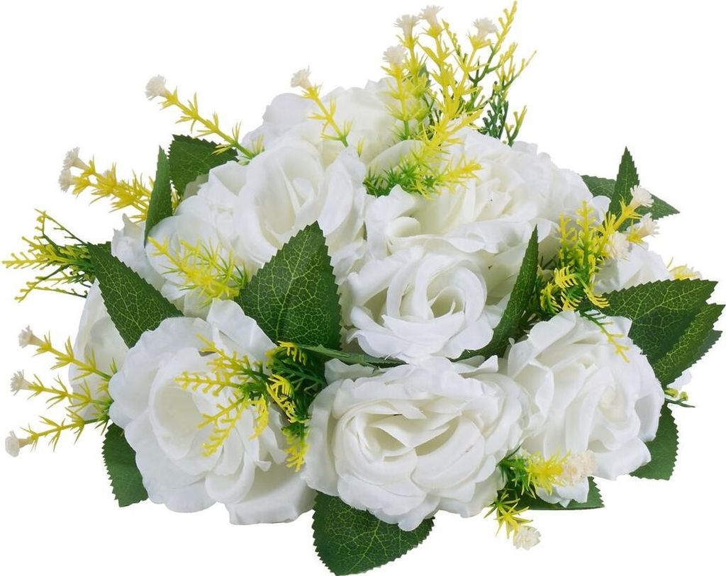 Flower Balls for Wedding Centerpieces 9.5-Inch Flower Arrangement 10 PCS