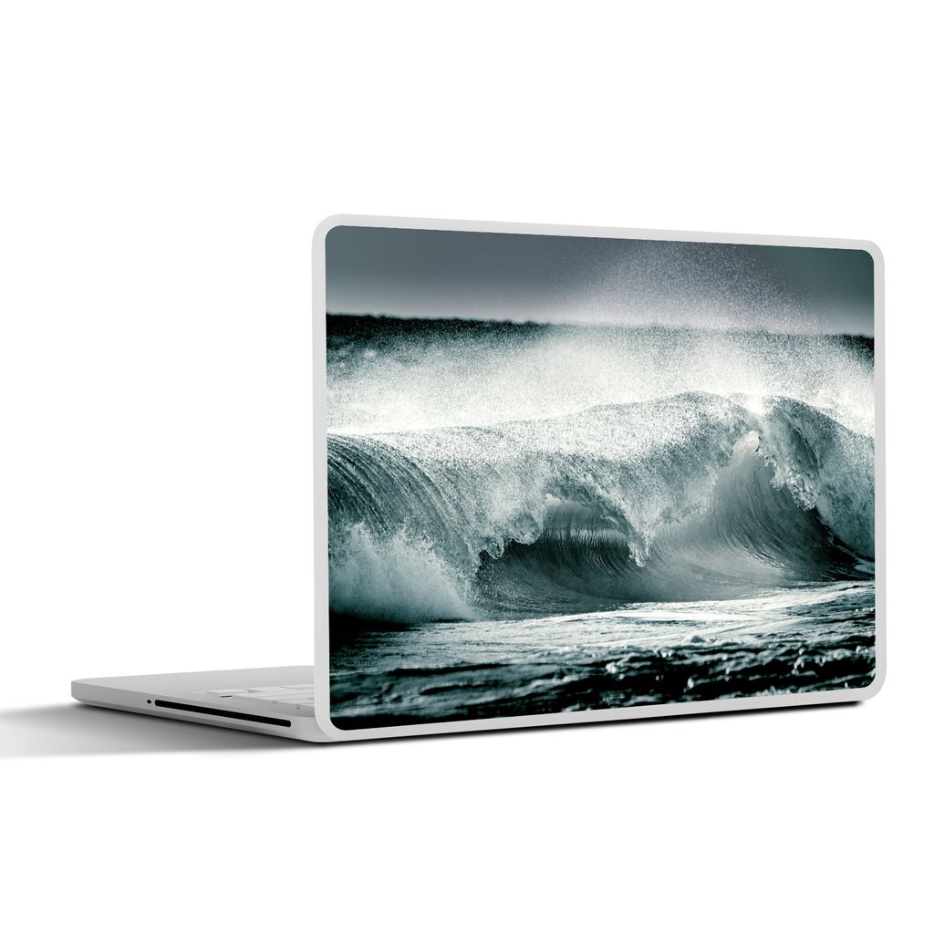 MuchoWow Laptop Aufkleber Sticker Cover Meer - Golf - Horizont 30x22 cm - Laptop-Sticker