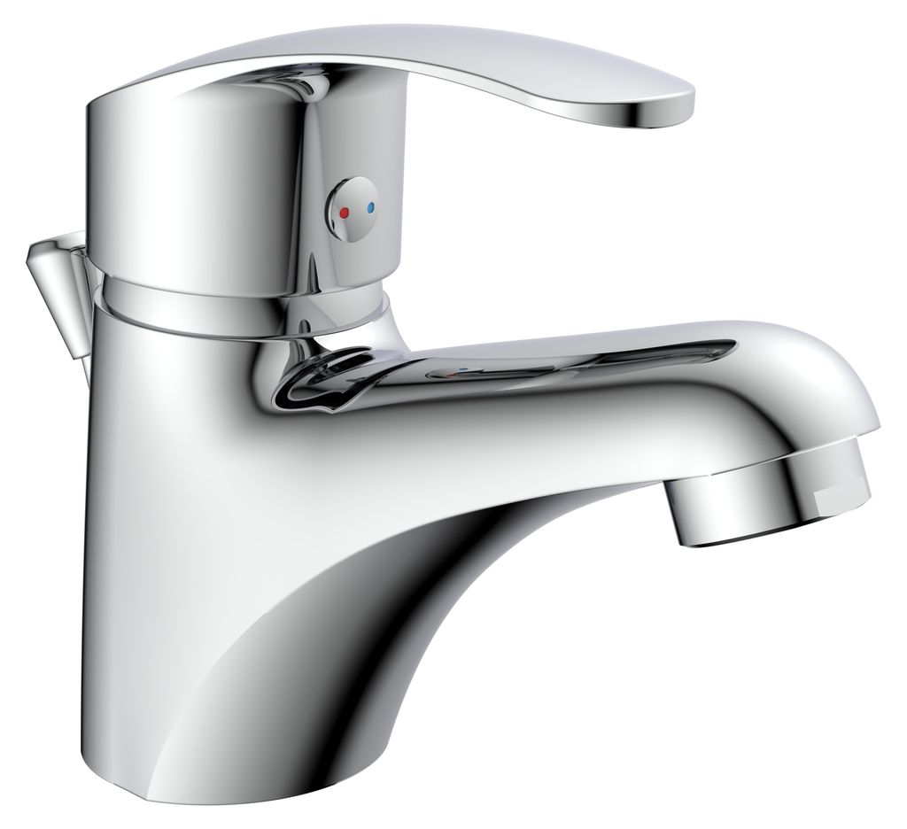 SCHÜTTE SIRANI Waschtischarmatur mit Zugstange, Wasserhahn Produktbild 