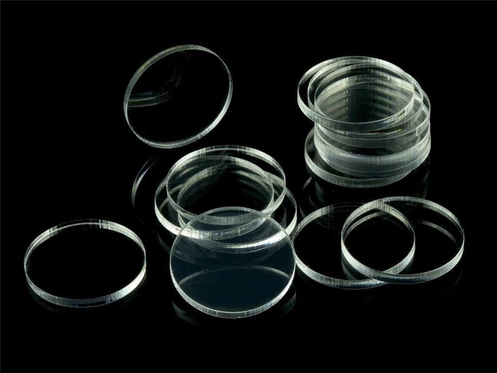 32x3mm runde Figurensockel 15Stk