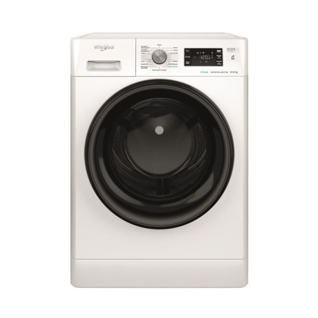 Whirlpool Trockner PFFWDB864349BVFR - 8/6 kg - Induktion - Produktbild 