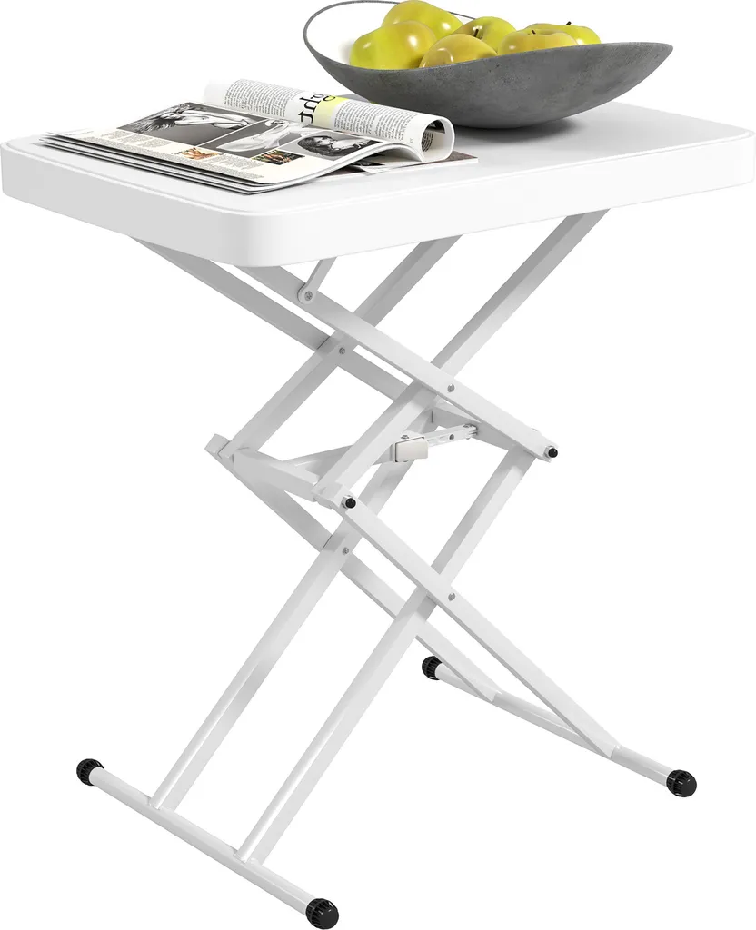 Table de salon de jardin pliable pour manger sur un balcon ou terrasse