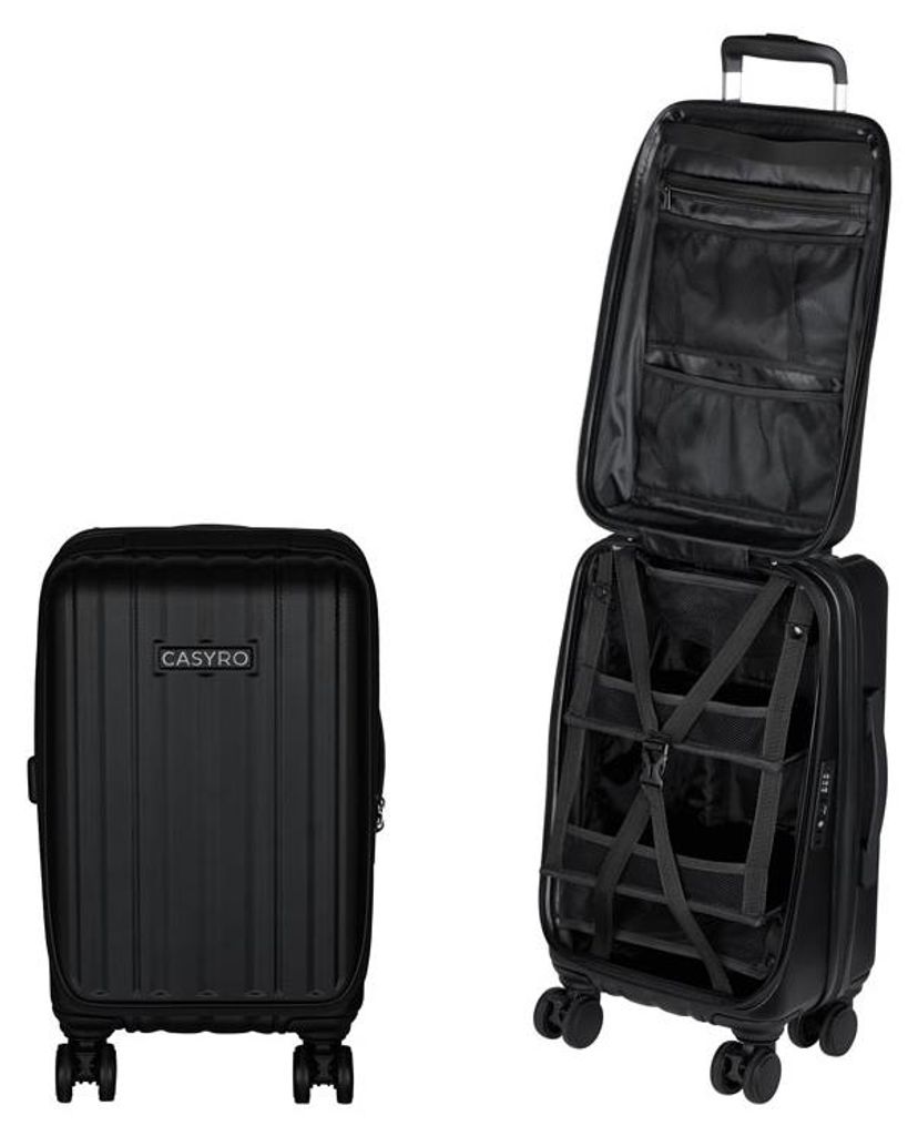 CASYRO 2020807 Stand-UP 2.0 S Schrankkoffer ca.45L black