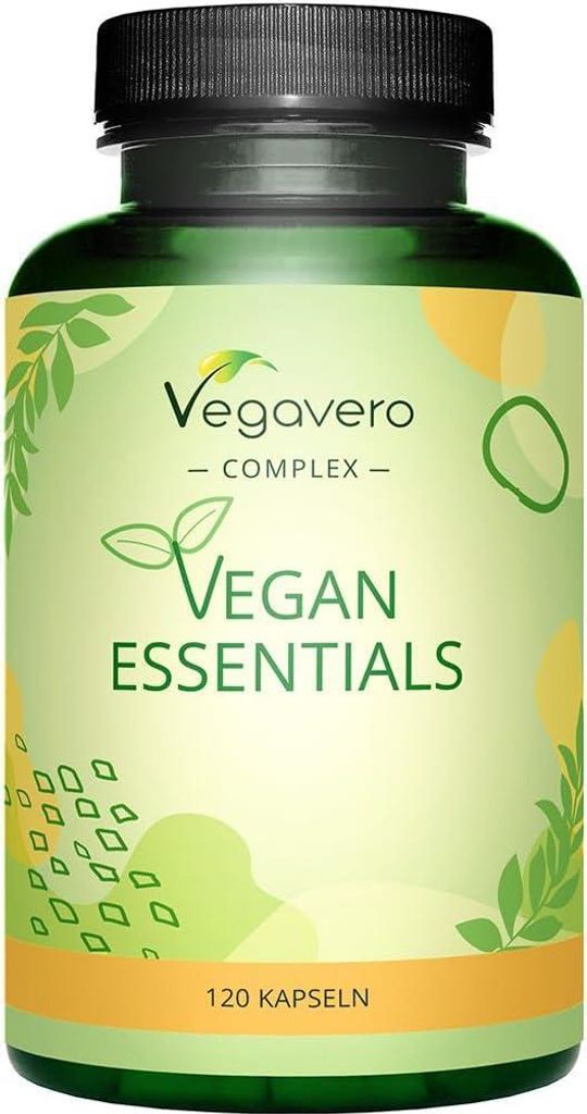 Vegavero Vegan Essentials | 120 Kapseln | mit den 11 Produktbild 