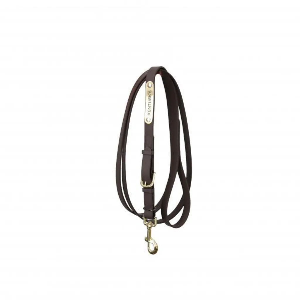 Longe Kentucky Horsewear marron : finissez-en avec les longes fragiles