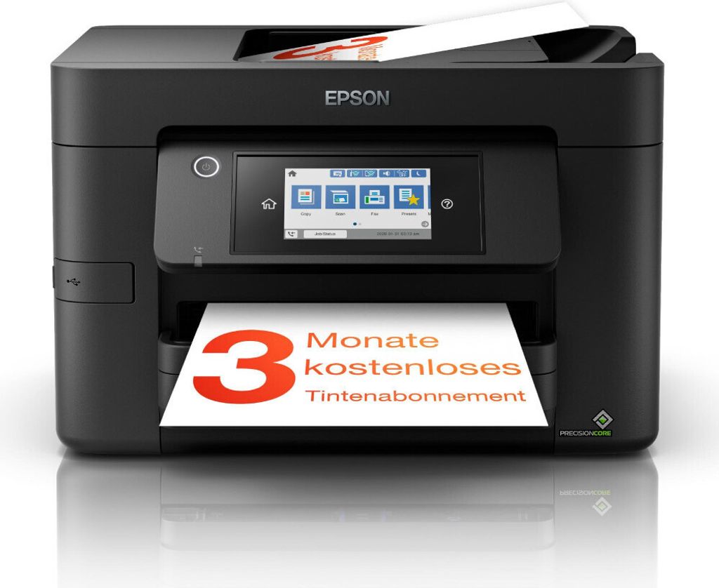 Epson WorkForce Pro WF-4825DWF, Tintenstrahl, Farbdruck, Produktbild