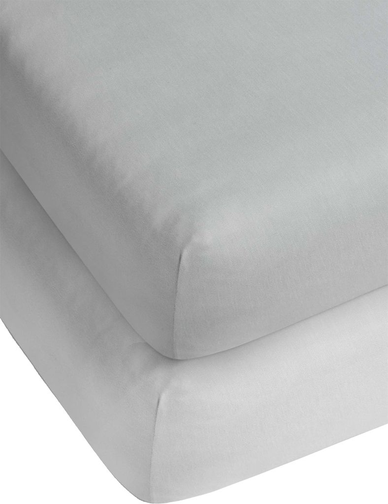 Aspero 2 x Bambus Spannbettlaken