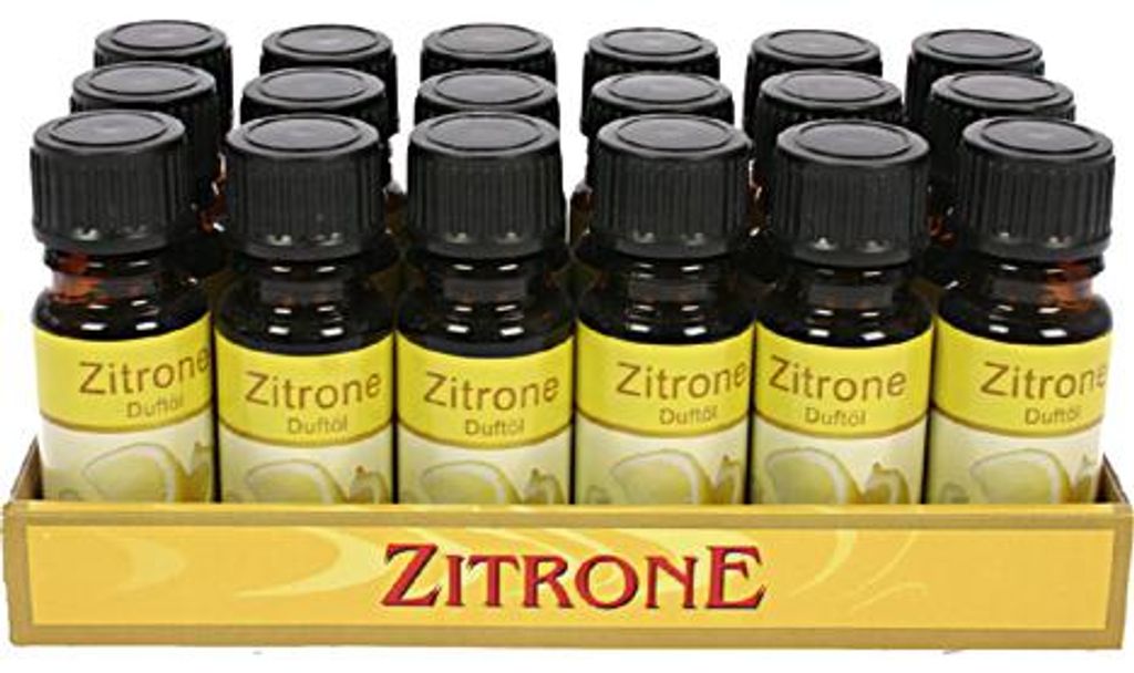 ELINA Duftöl Zitrone 10ml in Glasflasche Produktbild 