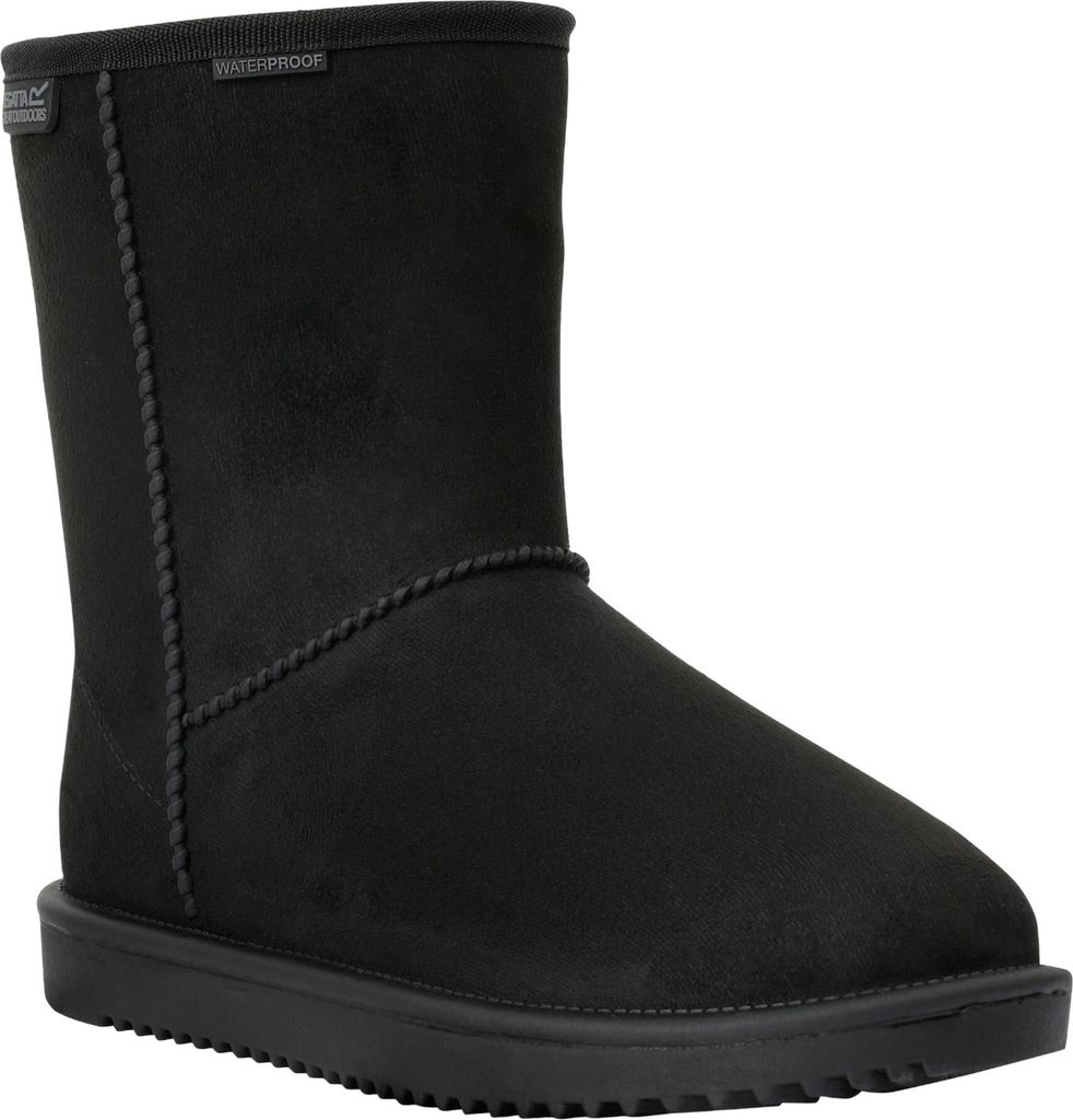 Regatta - Damen Winterstiefel "Risely", Wasserfest RG9808 (38 EU) (Schwarz)