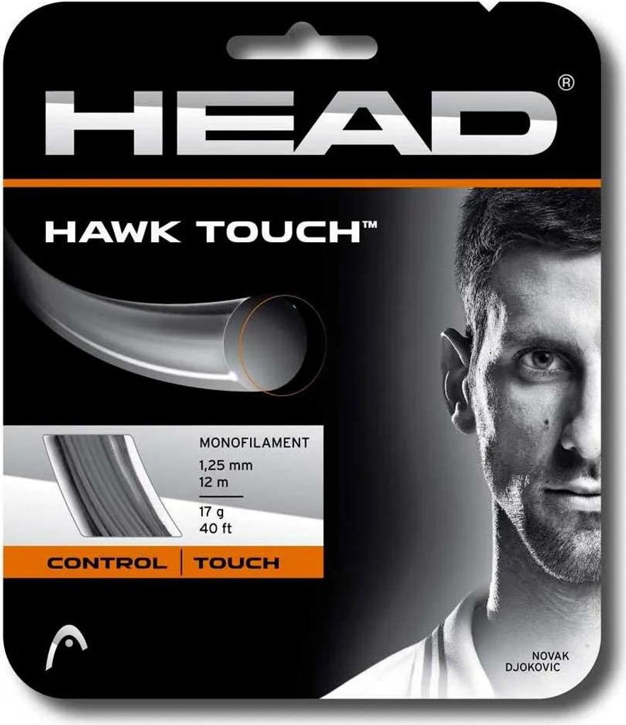 Head Racket Hawk Touch 12 M Einzelne Tennissaite Schwarz 1.20 mm Schwarz 1.20 mm