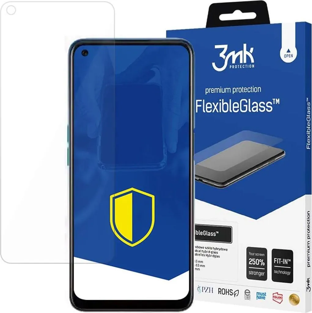 Design e Sicurezza: Vetro Flessibile 3mk per Oppo A54 4G | Sottile