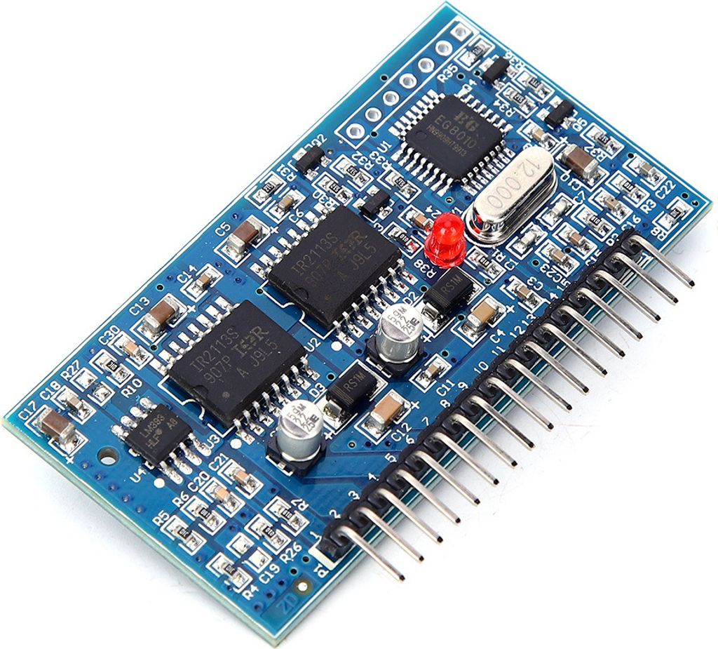 5V EG8010 IR2110 Reiner Sinus-Wechselrichter Treiberplatine 23,4KHZ PWM-Trägerfrequenz