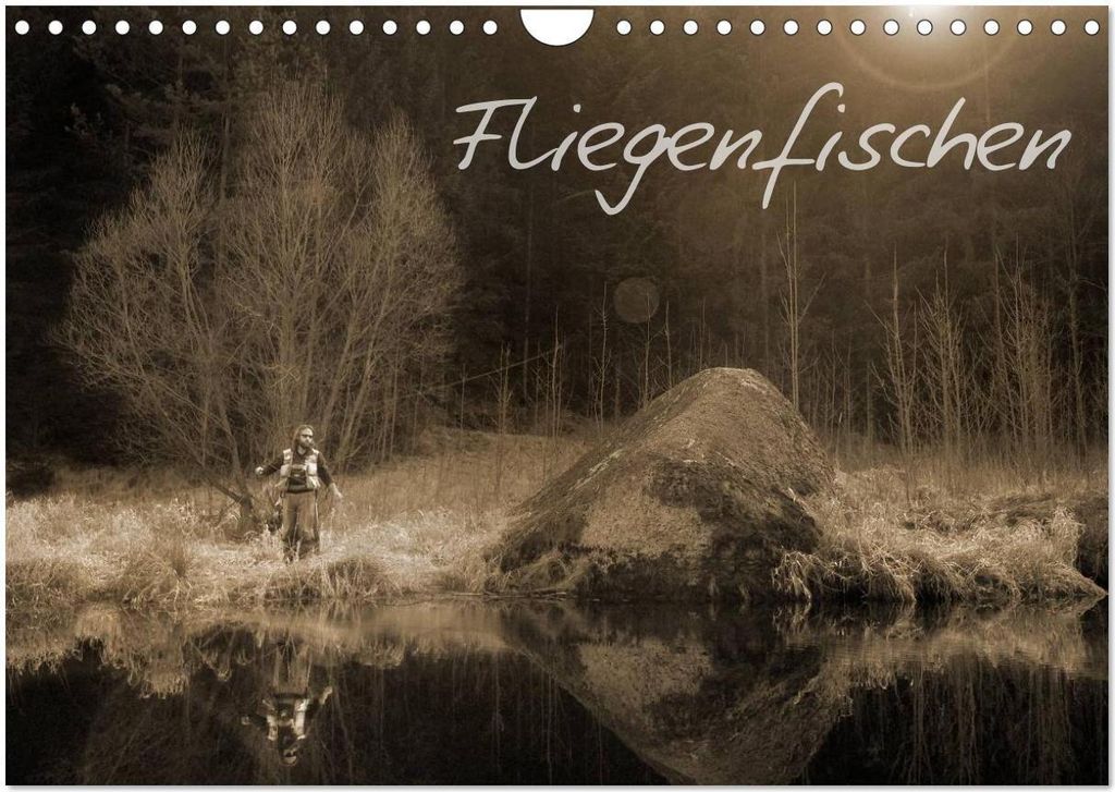 Fliegenfischen (Wandkalender 2026 DIN A4 quer), CALVENDO Monatskalender