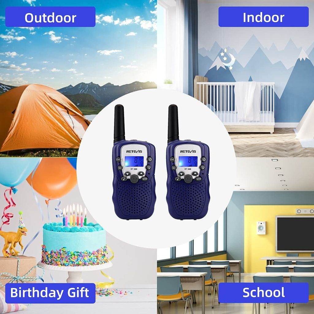 Retevis RT388 Walkie Talkie, Ostergeschenke Kinder ab 4-12 Produktbild 6