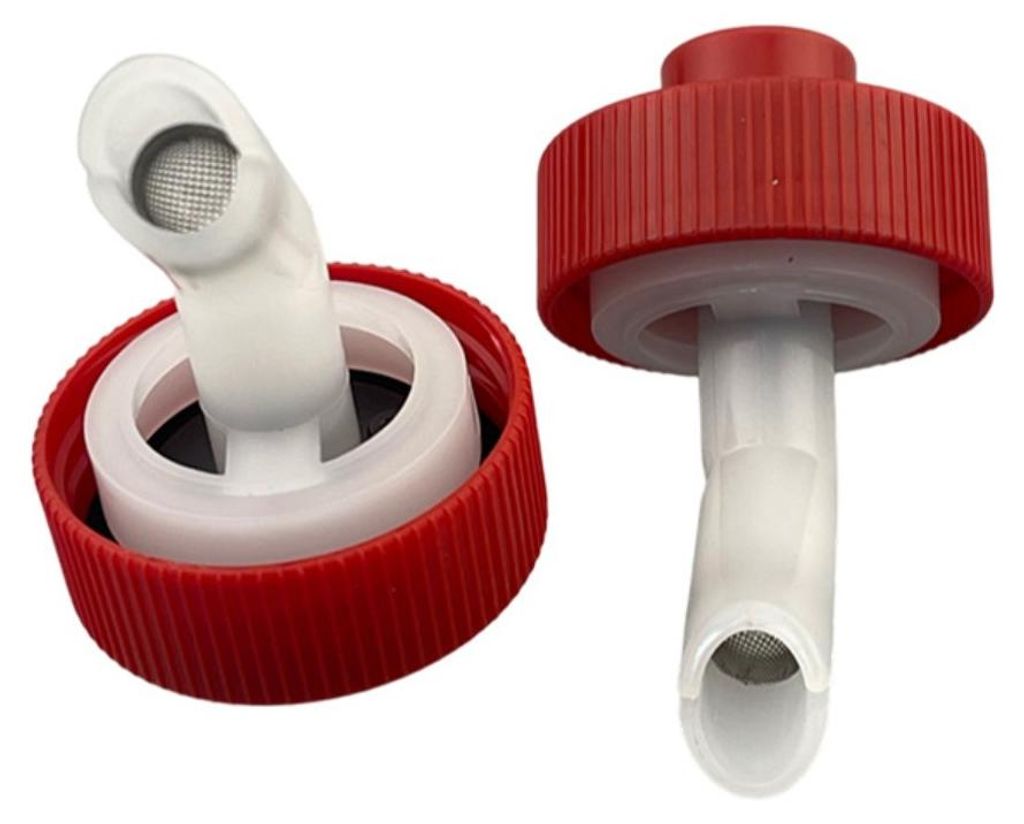 INF Ersatz Wassertankverschluss kompatibel mit Dyson V12 Slim rot ABS