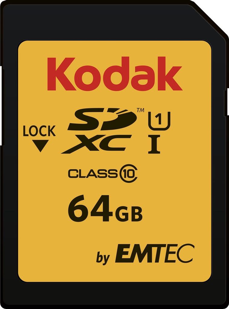 Emtec EKMSD64GXC10K, 64 GB, SDXC, Třída 10, UHS-I, 85 MB/s, Obrázek produktu 