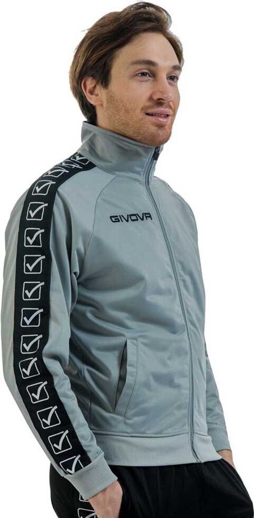 Givova Tricot Band Jacke Grau M Mann Grau M
