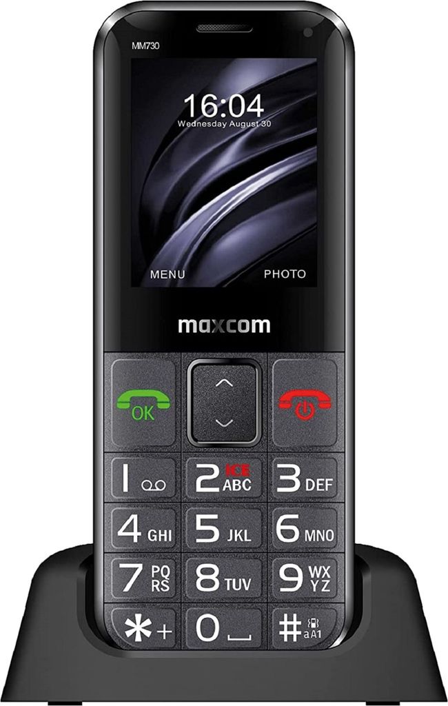 Maxcom Mm730 Czarny/Black Zdjęcie produktu 