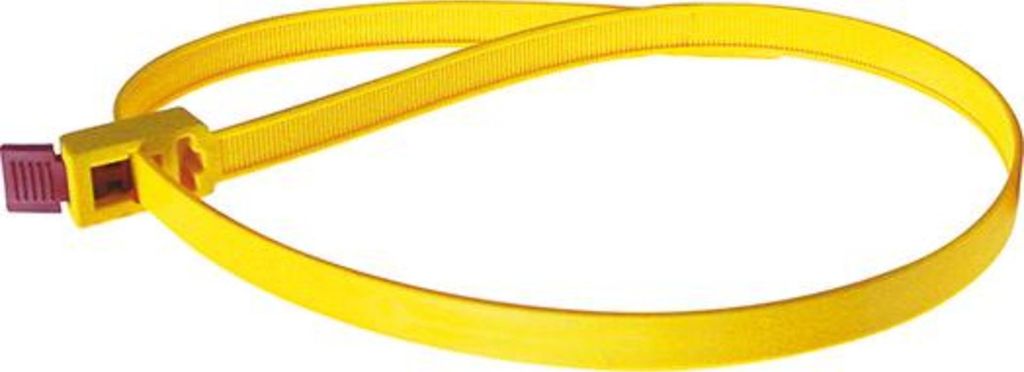 HellermannTyton, brida para cables SPEEDYTIE-N66-YE-V1 Imagen del producto 