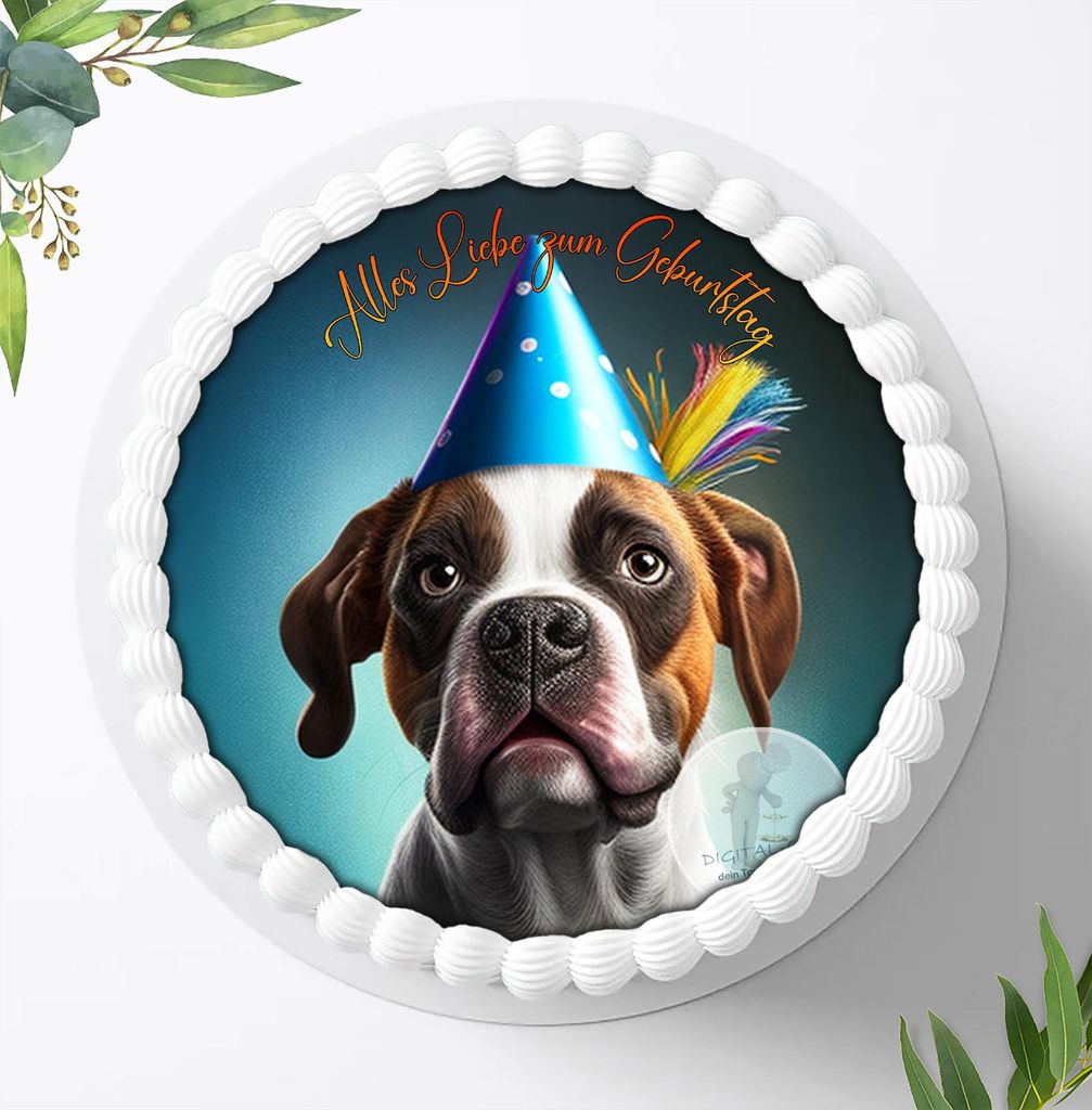Für die Geburtstags Torte ein Tortenaufleger, Zuckerbild mit dem Motiv: Funny Crazy Pictures, Essbares Foto für Torten, Fondant, Ø 20cm, 1983z