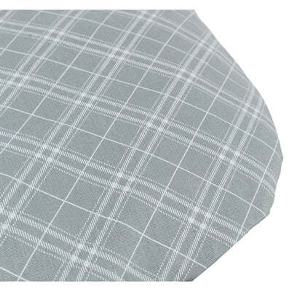 Kissen Jessie 80 × 60 cm grau/weiß
