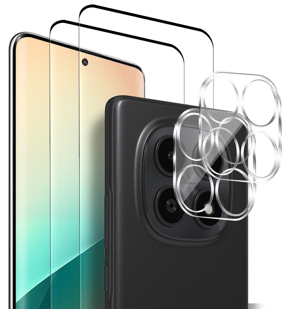 2x Display + Kamera Glas für Xiaomi Redmi Note 15 5G Produktbild 