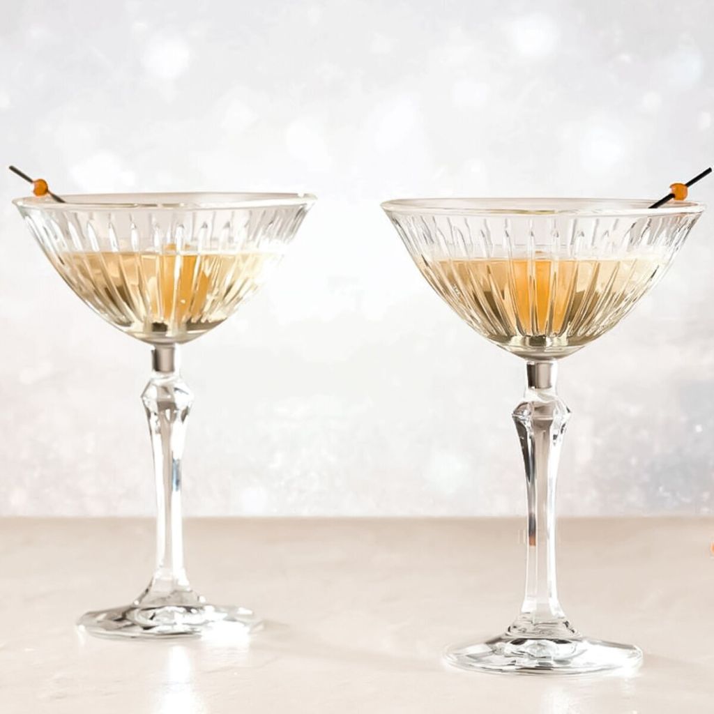 Lot De 4 Verres à Martini Pasabahce Timeless 23 Cl – Verres Élégants Cocktail, Lave-Vaisselle