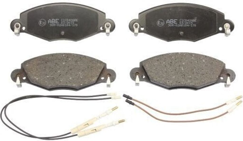 ABE Bremsbeläge Satz Vorne für CITROËN C5 II Break (RE) C1C042ABE