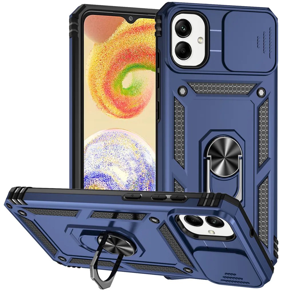 Custodia Samsung Galaxy A05 Blu Slide Camera - Massima Protezione