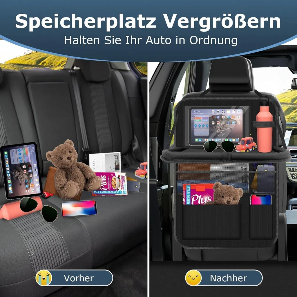 Organizer Auto Bambini con Tavolino: Viaggi in Famiglia Senza Stress - 3