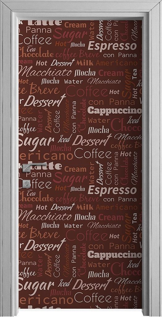 Tür Selbstklebende 90x210 cm Türfolie Türtapete Klebefolie Produktbild 
