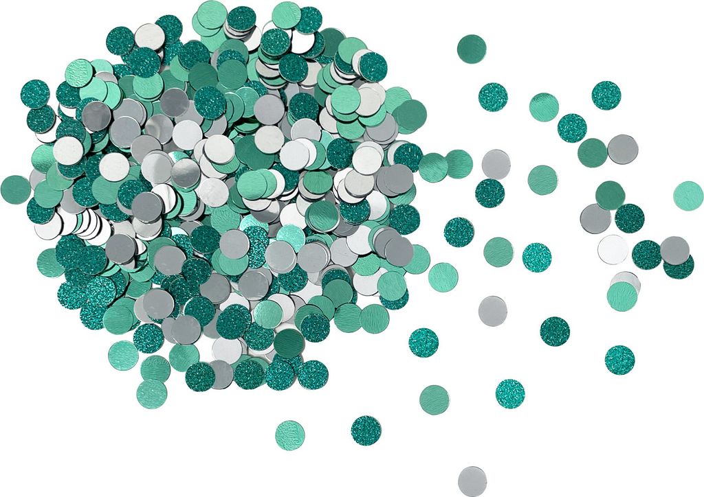 Oblique Unique Konfetti Rund Glitzer Streudeko Tisch Deko Produktbild 