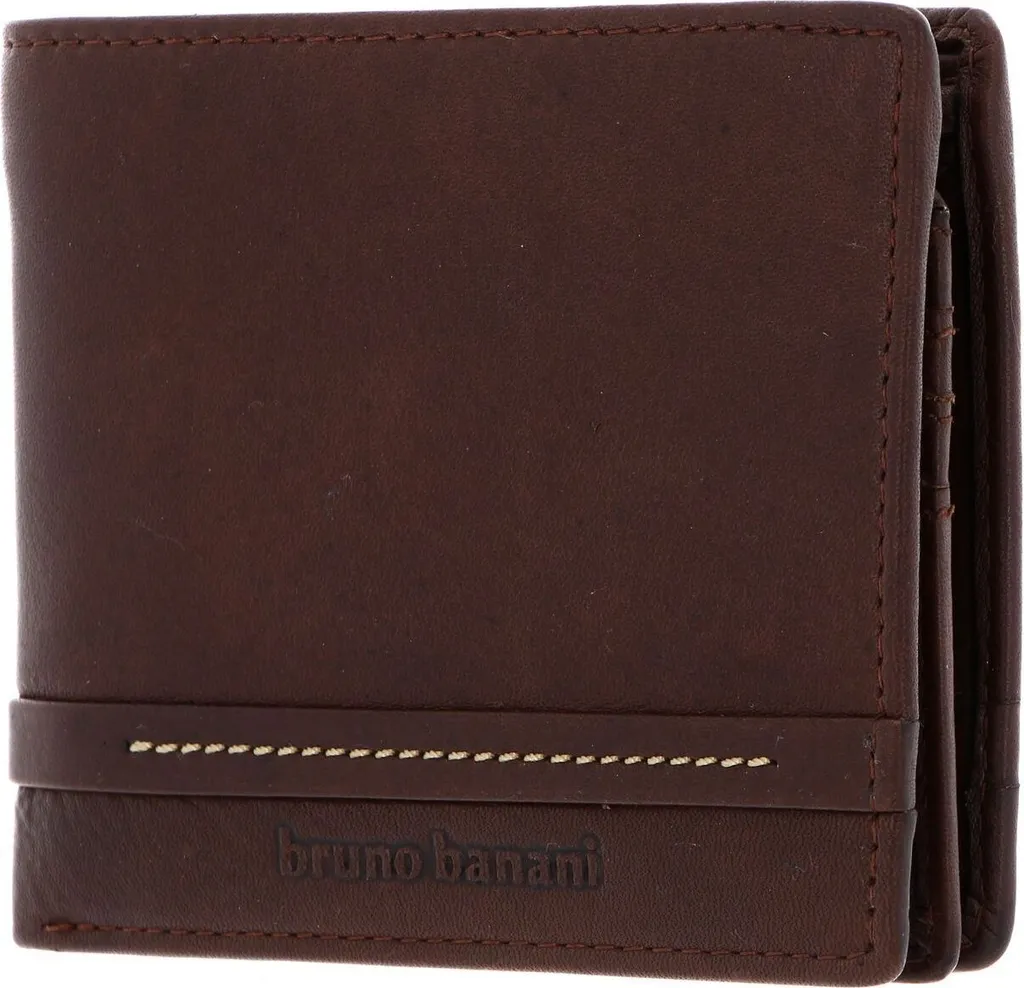 Portafoglio Robusto bruno banani Atlanta Flip Wallet Brown Marrone