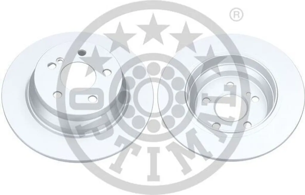 Stop vibrations : 2 disques de frein arrière Mercedes CLS C218 OPTIMAL
